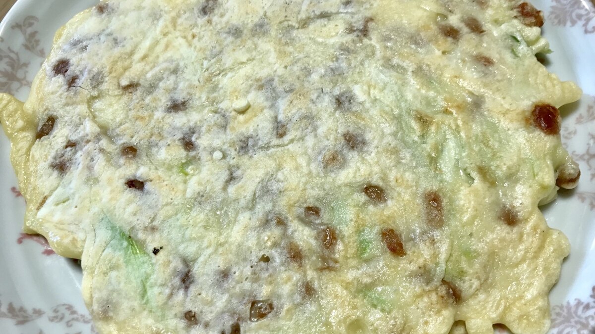 納豆とチーズのお好み焼き レシピ 作り方 By Maroncream 楽天レシピ